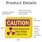 Signmission Radiation & Laser Sign, 10 in H x 14 in W, Vinyl Decal, Rectangle OS-2PACK-CR-D-1014-L-10172 - alternate 5